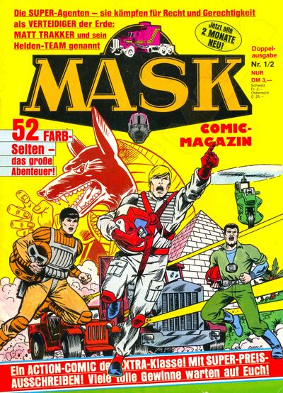 M.A.S.K. M.A.S.K. German comic no. 01/02 M.A.S.K. M.A.S.K. German comic no. 01/02